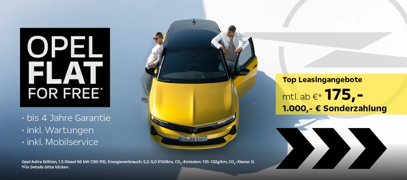 Opel Flat for Free Deals