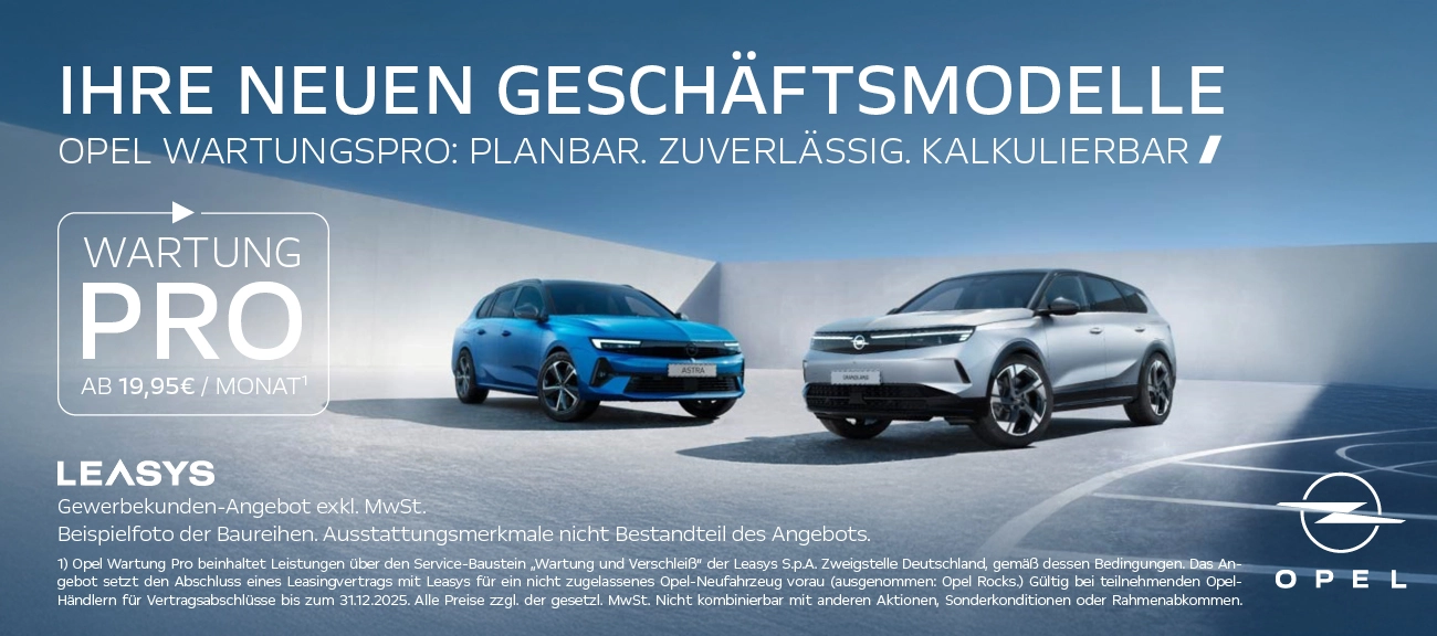 Opel Wartung Pro Service